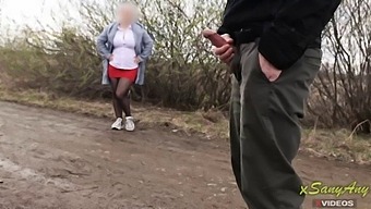 I Pull Out My Dick In A Public Park, An Unfamiliar Mom Saw My Dick And Became Interested! I Shot A Video On A Hidden Camera. Xsanyany
