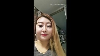 Asian Stepmom Shows Off Her Skills In Solo Play