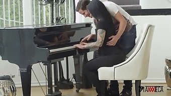Spanish Piano Teacher Jack Escobar Is Taking Advantage Of The Situation And Fucks Katrina Jade Really Awesome!!
