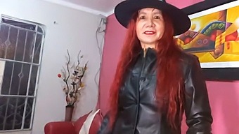 Amazing Milf Goddess Transforms Into A Sexy Halloween Witch
