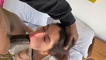Tight Amateur Gets Her Pussy Stretched By A Big Black Dick