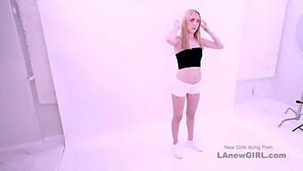 Blonde Amateur Receives Anal Training In Hd Video