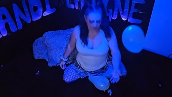 Adorable Milf Indulges In Balloon Fetish In Sfw Video