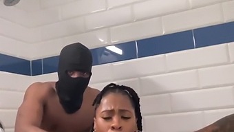 Interracial Shower Sex With A Black Cock