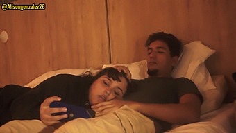 A Thrilling Encounter With My Stepbrother During A Movie Night (Almost Getting Caught)